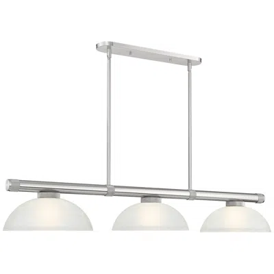 Z-lite Vanguard  By  3 Light Billiard In White