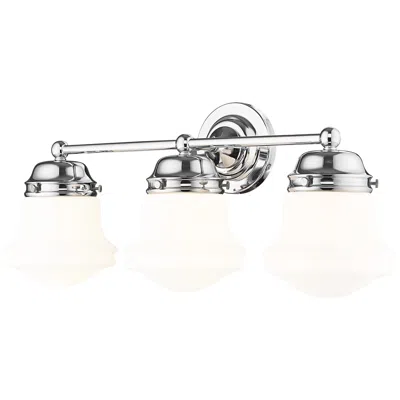 Z-lite Vaughn 22 1/2" Wide Chrome 3-light Vanity Bath Light