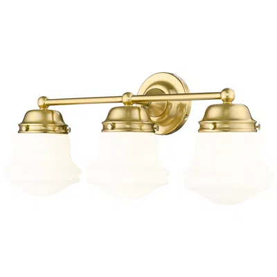 Z-lite Vaughn 22 1/2" Wide Luxe Gold 3-light Bath Light