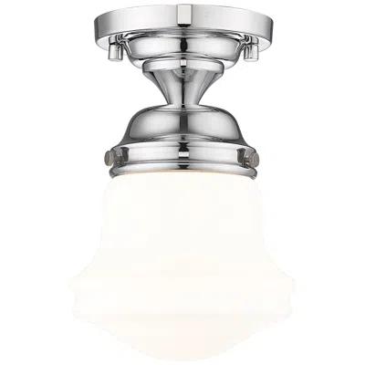 Z-lite Vaughn 6" Wide Chrome Ceiling Light