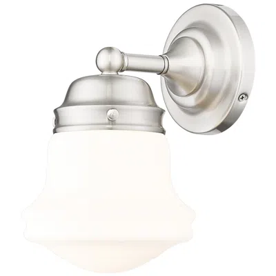 Z-lite Vaughn By  Brushed Nickel 1 Light Wall Sconce