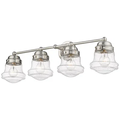 Z-lite Vaughn By  Brushed Nickel 31.5 Inch 4 Light Vanity