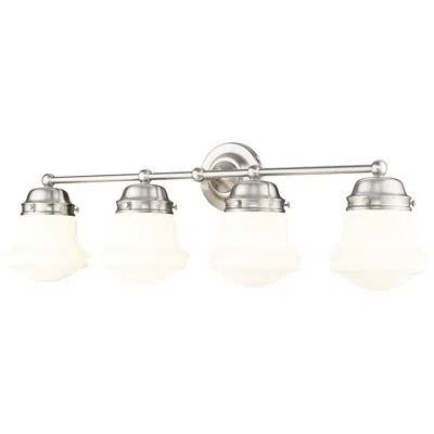 Z-lite Vaughn By  Brushed Nickel 4 Light Vanity