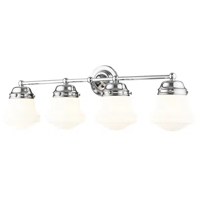 Z-lite Vaughn By  Chrome 4 Light Vanity