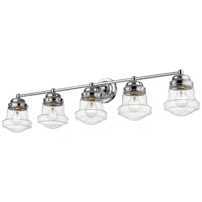 Z-lite Vaughn By  Chrome 40.75 Inch 5 Light Vanity