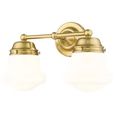 Z-lite Vaughn By  Luxe Gold 2 Light Vanity
