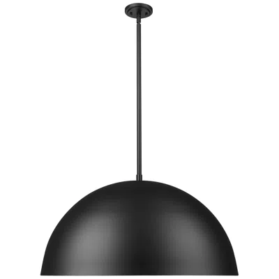 Z-lite Vega By  31.5 Inch Matte Black 3 Light Pendant