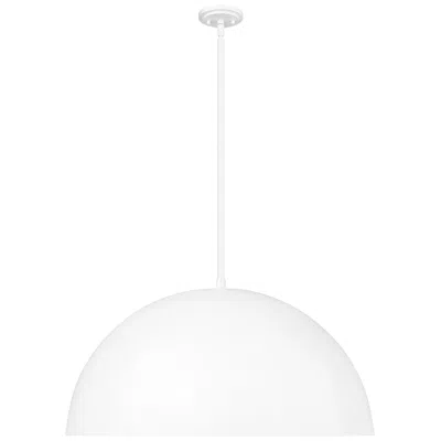 Z-lite Vega By  31.5 Inch Matte White 3 Light Pendant