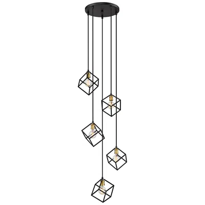 Z-lite Vertical 20 1/2" Wide Bronze Multi-light Pendant