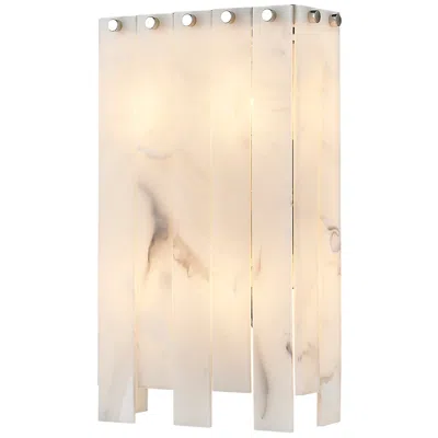 Z-lite Viviana By  Polished Nickel 9.5 Inch 4 Light Wall Sconce