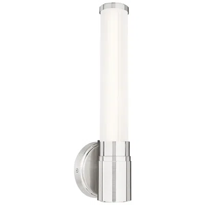 Z-lite Warwick By  Brushed Nickel 4 Inch 1 Light Wall Sconce