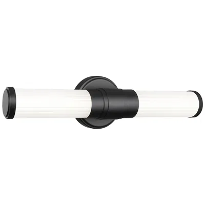 Z-lite Warwick By  Matte Black 4 Inch 1 Light Vanity
