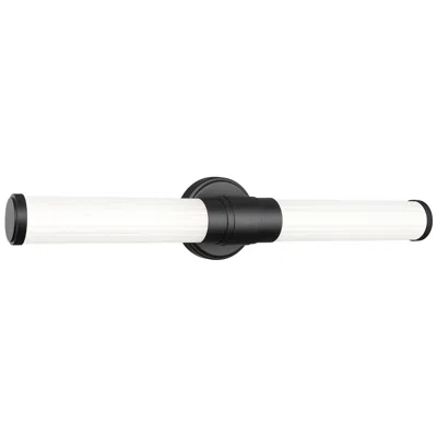 Z-lite Warwick By  Matte Black 4 Inch 1 Light Vanity