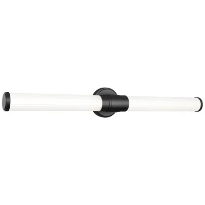 Z-lite Warwick By  Matte Black 4 Inch 1 Light Vanity