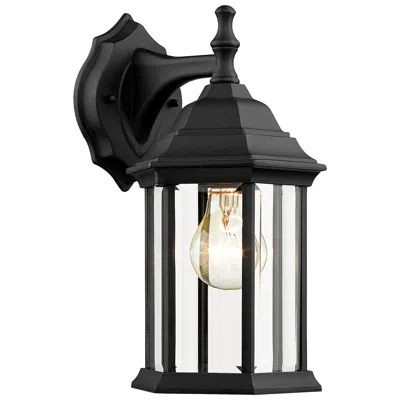 Z-lite Waterdown By  Black 11.75 Inch 1 Light Outdoor Wall Light