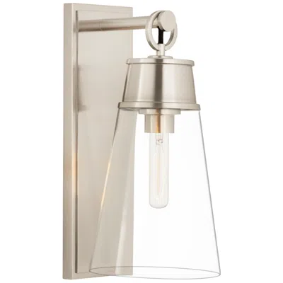 Z-lite Wentworth By  Brushed Nickel 7.5 Inch 1 Light Wall Sconce