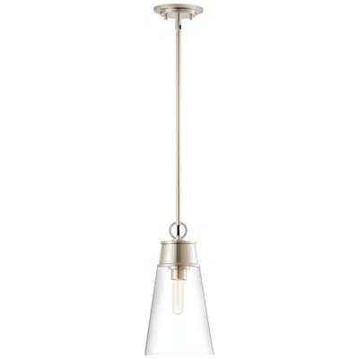 Z-lite Wentworth By  Brushed Nickel 8 Inch 1 Light Pendant