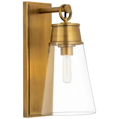 Z-lite Wentworth By  Rubbed Brass 7.5 Inch 1 Light Wall Sconce