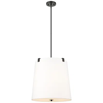 Z-lite Weston By  Matte Black 5 Light Pendant