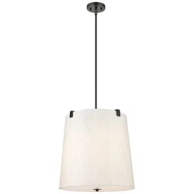 Z-lite Weston By  Matte Black 5 Light Pendant