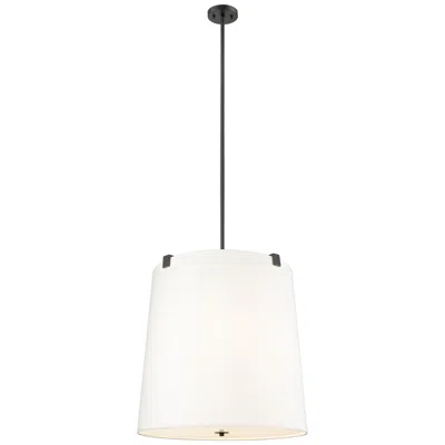 Z-lite Weston By  Matte Black 6 Light Pendant