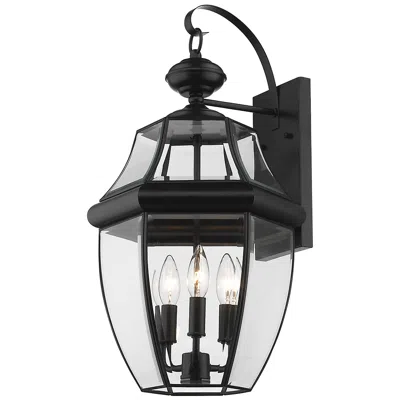 Z-lite Westover 22 1/4" High Black Outdoor Wall Light