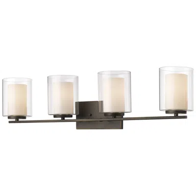 Z-lite Willow By  Olde Bronze 4 Light Vanity
