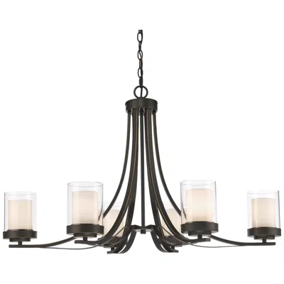 Z-lite Willow By  Olde Bronze 6 Light Chandelier