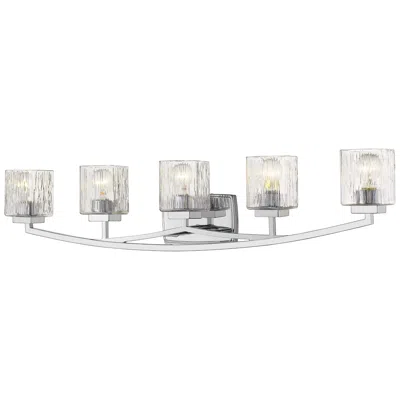 Z-lite Zaid By  Chrome 5 Light Vanity