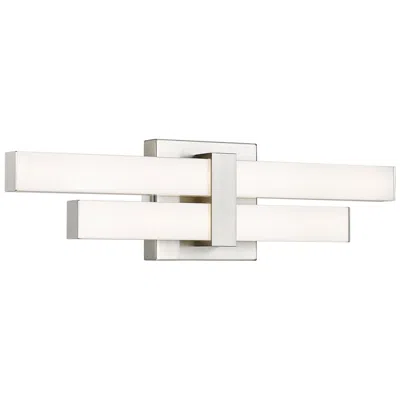 Z-lite Zane By  Brushed Nickel 2 Light Vanity