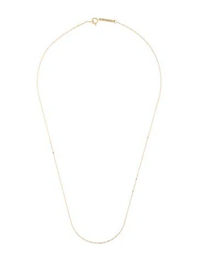 Pre-owned Zoë Chicco 14k Chain Necklace, 18" In Multicolor