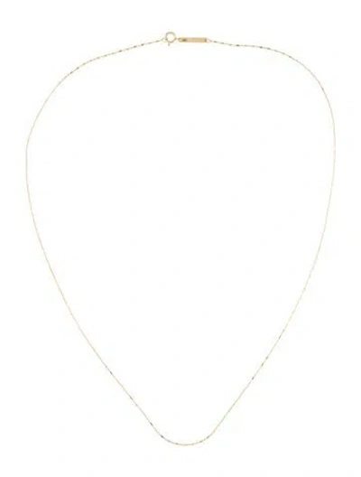Pre-owned Zoë Chicco 14k Chain Necklace, 20" In Multicolor