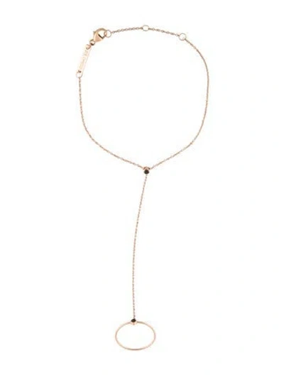 Pre-owned Zoë Chicco 14k Diamond Hand Chain In Multi