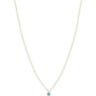 Zoë Chicco Dangling Semiprecious Stone Choker In Gold