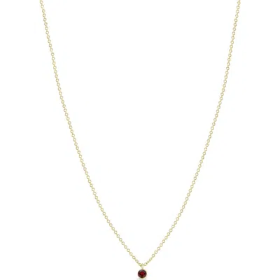 Zoë Chicco Dangling Semiprecious Stone Choker In Gold