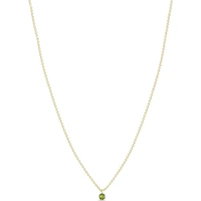 Zoë Chicco Dangling Semiprecious Stone Choker In Gold