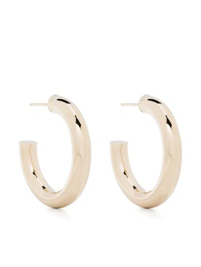 Zoë Chicco 14k Gold Hollow Tube Medium Hoop Earrings