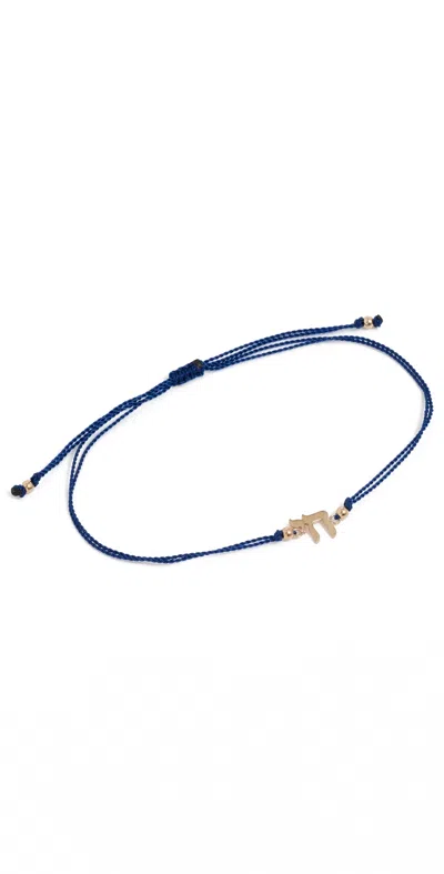Zoë Chicco 14k Gold Midi Bitty Chai Cord Bracelet Yellow Gold