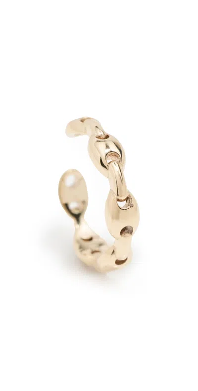 Zoë Chicco 14k Gold Small Mariner Link Hard Ear Cuff 14k Yellow Gold