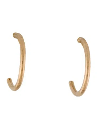 Pre-owned Zoë Chicco 14k Tiny Huggie Hoop Earrings In Multi