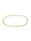 Zoë Chicco 14k Yellow Gold Box-chain Bracelet In Gold