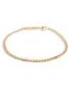 Zoë Chicco 14k Yellow Gold Curb Link Bracelet In Gold