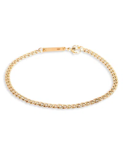 Zoë Chicco 14k Yellow Gold Curb Link Bracelet