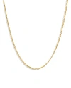 Zoë Chicco 14k Yellow Gold Curb Link Chain Necklace, 18 In Gold