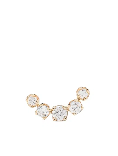 Zoë Chicco 14k Yellow Gold Graduated Diamond Stud Earring