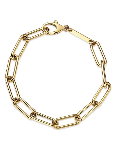 Zoë Chicco 14k Yellow Gold Heavy Metal Large Paperclip Link Bracelet