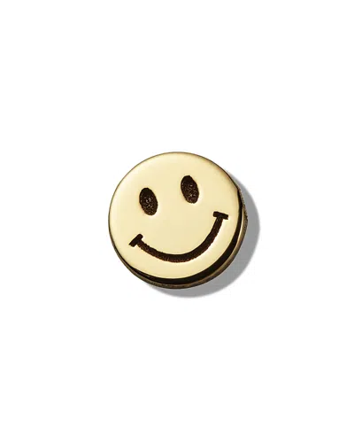 Zoë Chicco 14k Yellow Gold Itty Bitty Smiley Face Single Stud Earring