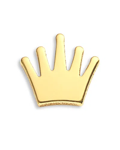 Zoë Chicco 14k Yellow Gold Itty Bitty Symbols Crown Single Stud Earring