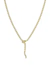 Zoë Chicco 14k Yellow Gold Medium Box-chain Diamond Necklace In Gold