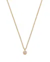 Zoë Chicco 14k Yellow Gold Opal Drop Choker Necklace, 14 In White/gold